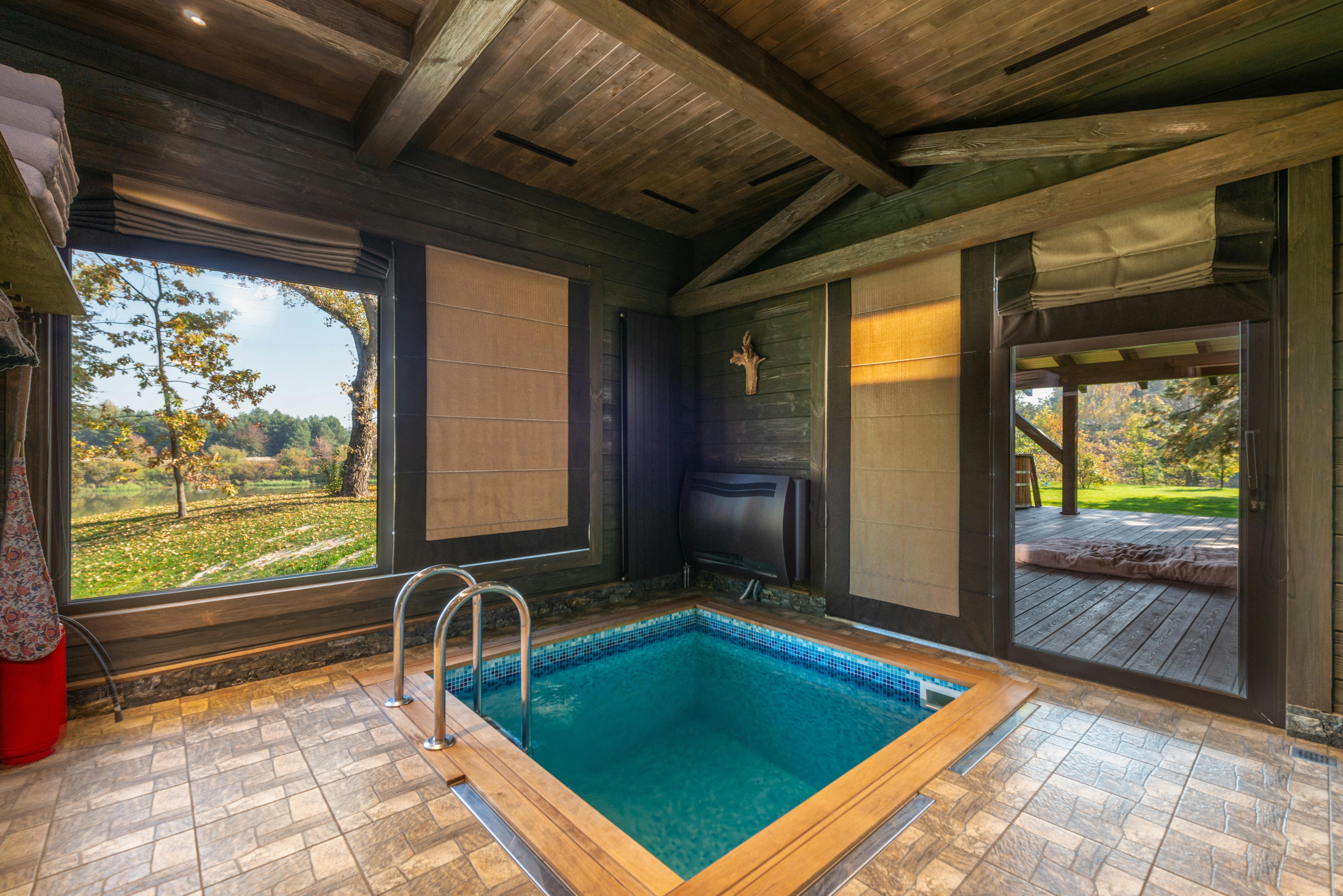 swimspa + cold tub