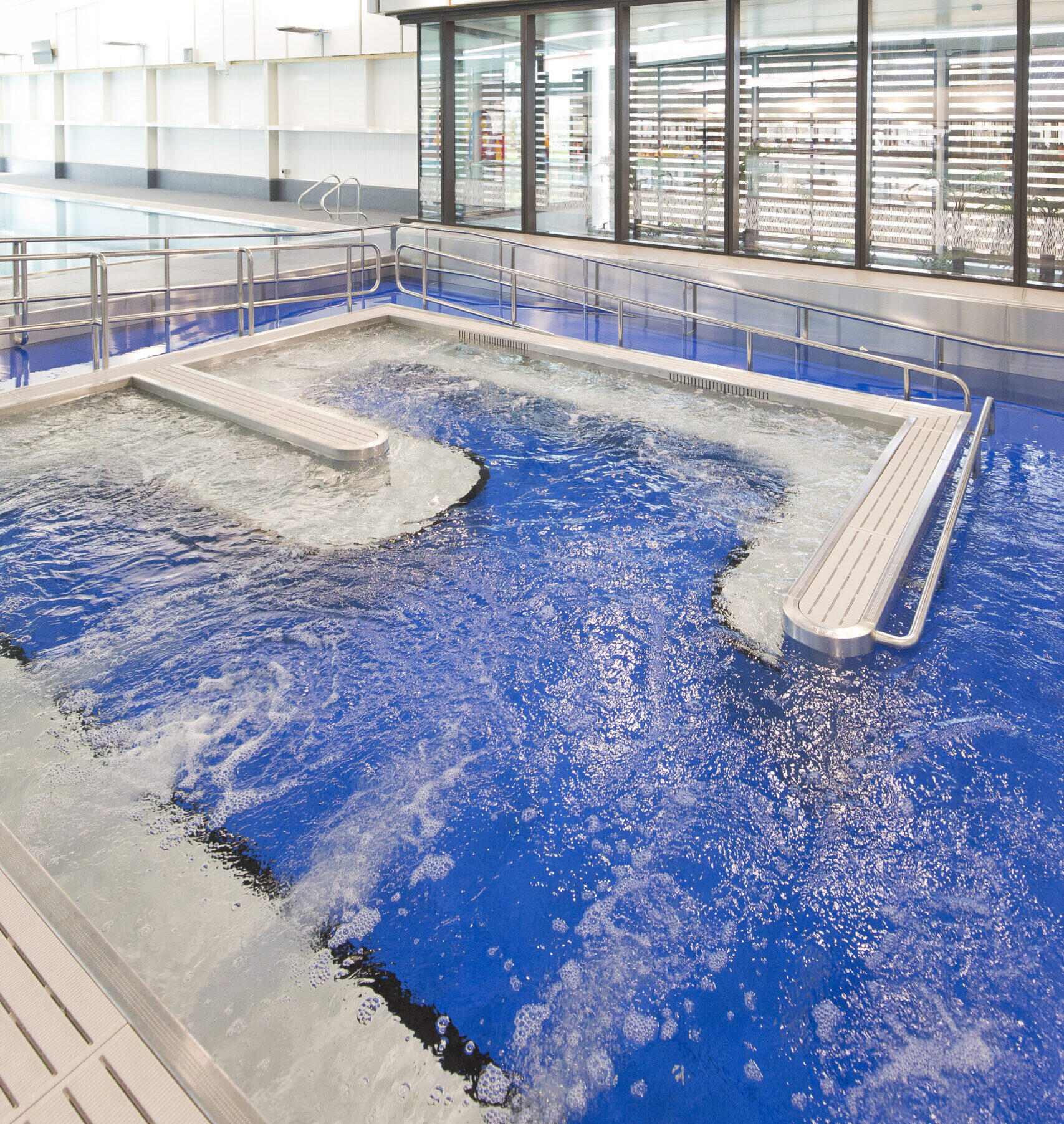 Hydrotherapy pool installation — Aquashark
